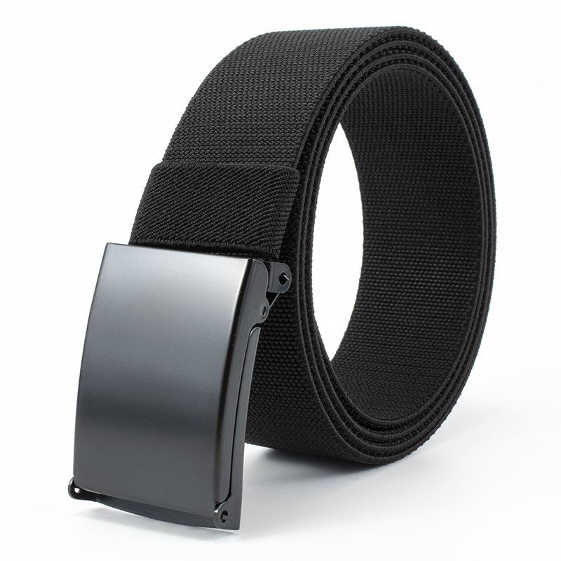 8101 Custom logo Men's or Women's Canvas Polyester Nylon Belt Alloy Buckle Adjustable Belt