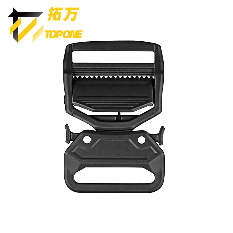 Zinc Alloy Quick Release Tactical Lock Plug Heavy Duty Belt Outdoor Backpack Multipurpose Black Buckle