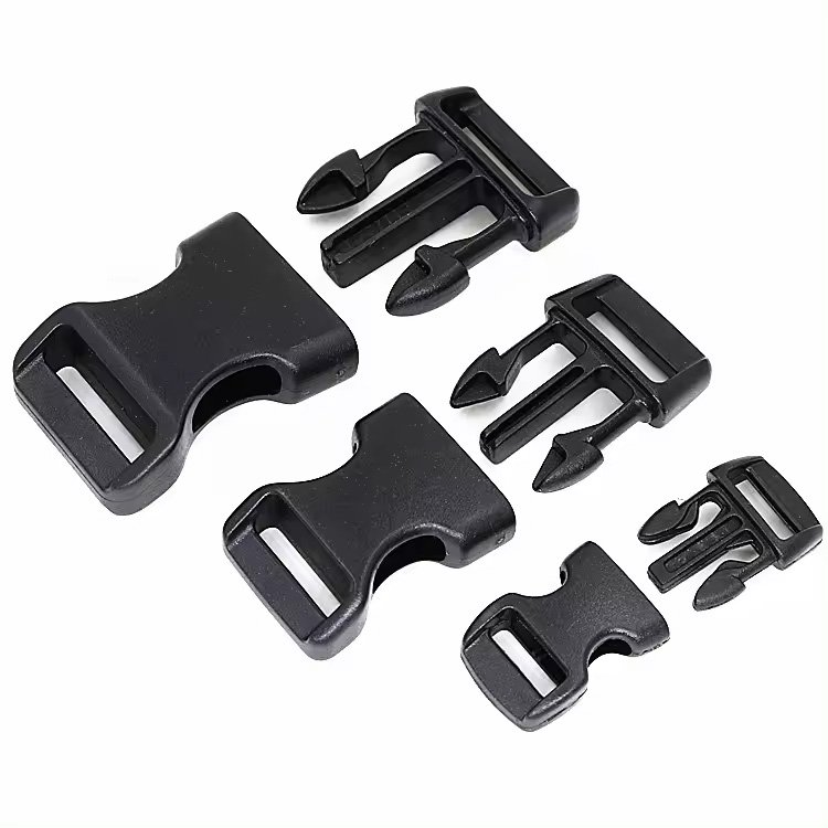 Cheap price quick release strap webbing side press plastic buckle for backpacks
