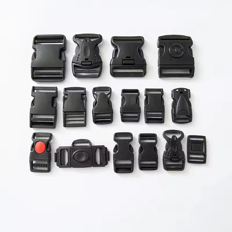 Cheap price quick release strap webbing side press plastic buckle for backpacks