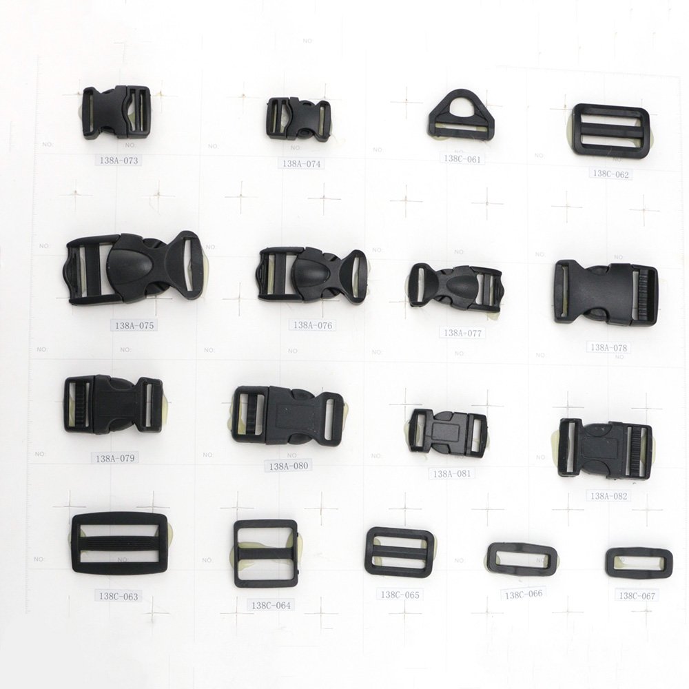 Cheap price quick release strap webbing side press plastic buckle for backpacks