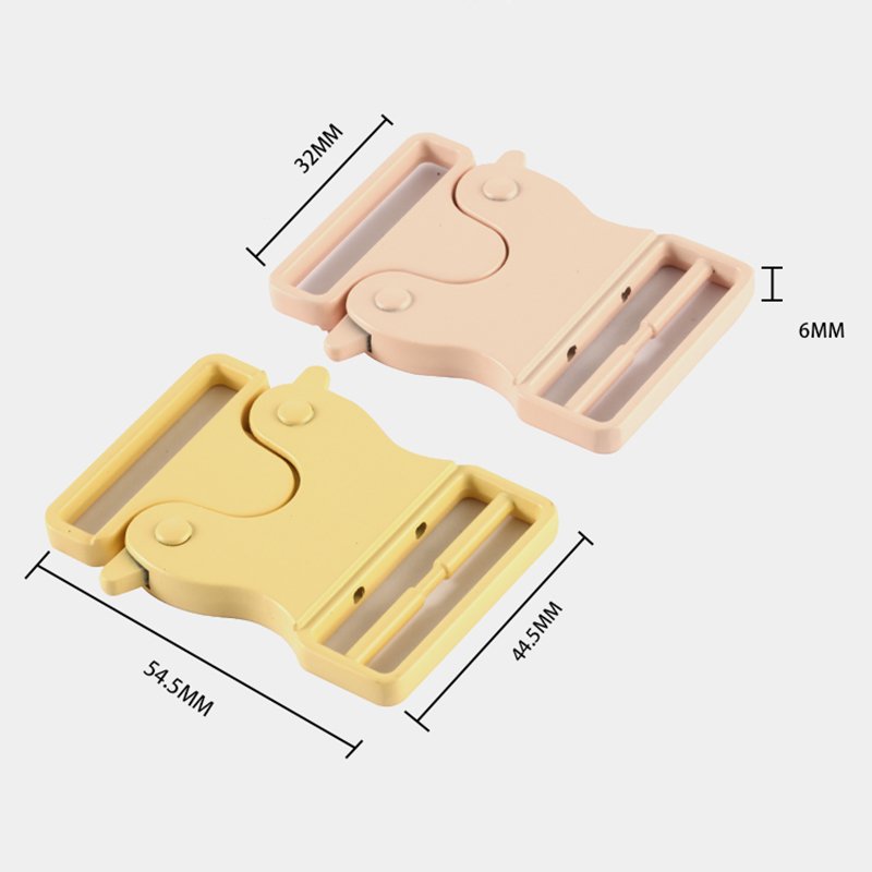 Wholesale 45MM Backpack Stainless Steel Metal Buckle High Quality Side Quick Release Accessories Buckle For Bag Parts