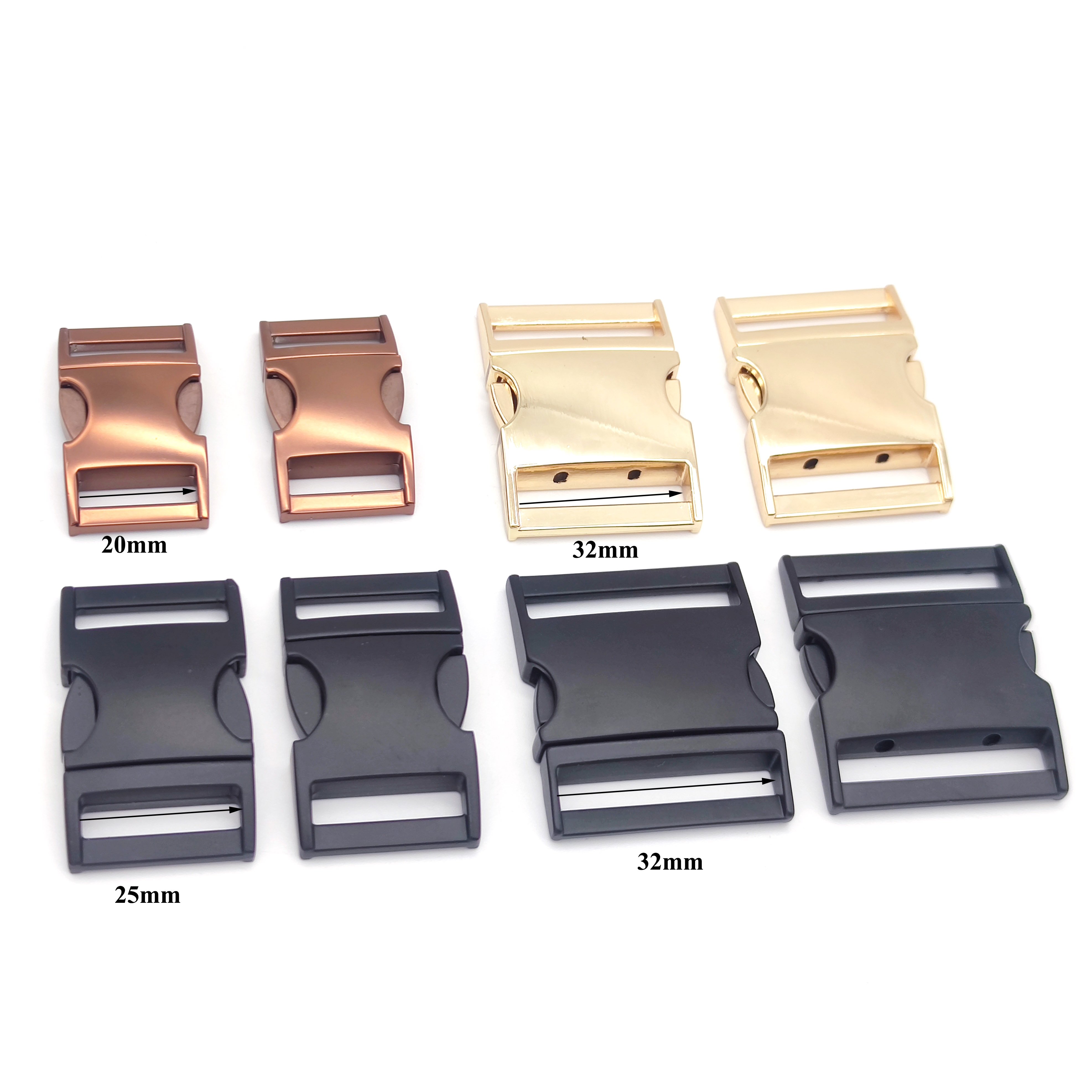 Custom Buckles Metal Backpack Buckles Bag Side Quick Release Buckle For Dog Collar