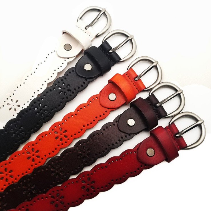 Wholesale Custom New Adjustable Casual Automatic Buckle Belt Fashion Cowhide Man Leather Business Men Black Belts