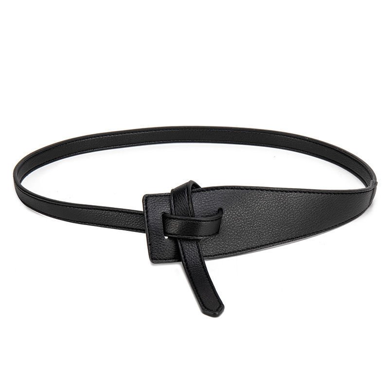 New Coat Belt Soft Knot Belt Long Skirt Accessories Ladies Belt Irregular Buckle Trench Coat Knotted Waist Closure