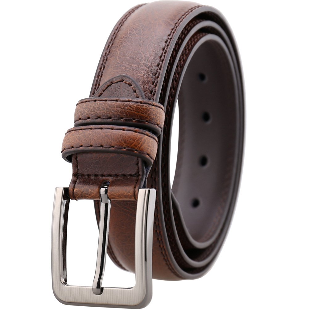 ZK33-560 Width 3.3CM spot, men can choose a variety of colors pin buckle belt