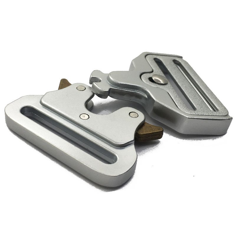 Custom Laser Logo 1 Inch Adjustable Dog Collar Quick Release Tactical Belt Clip Cobra Buckle 25MM
