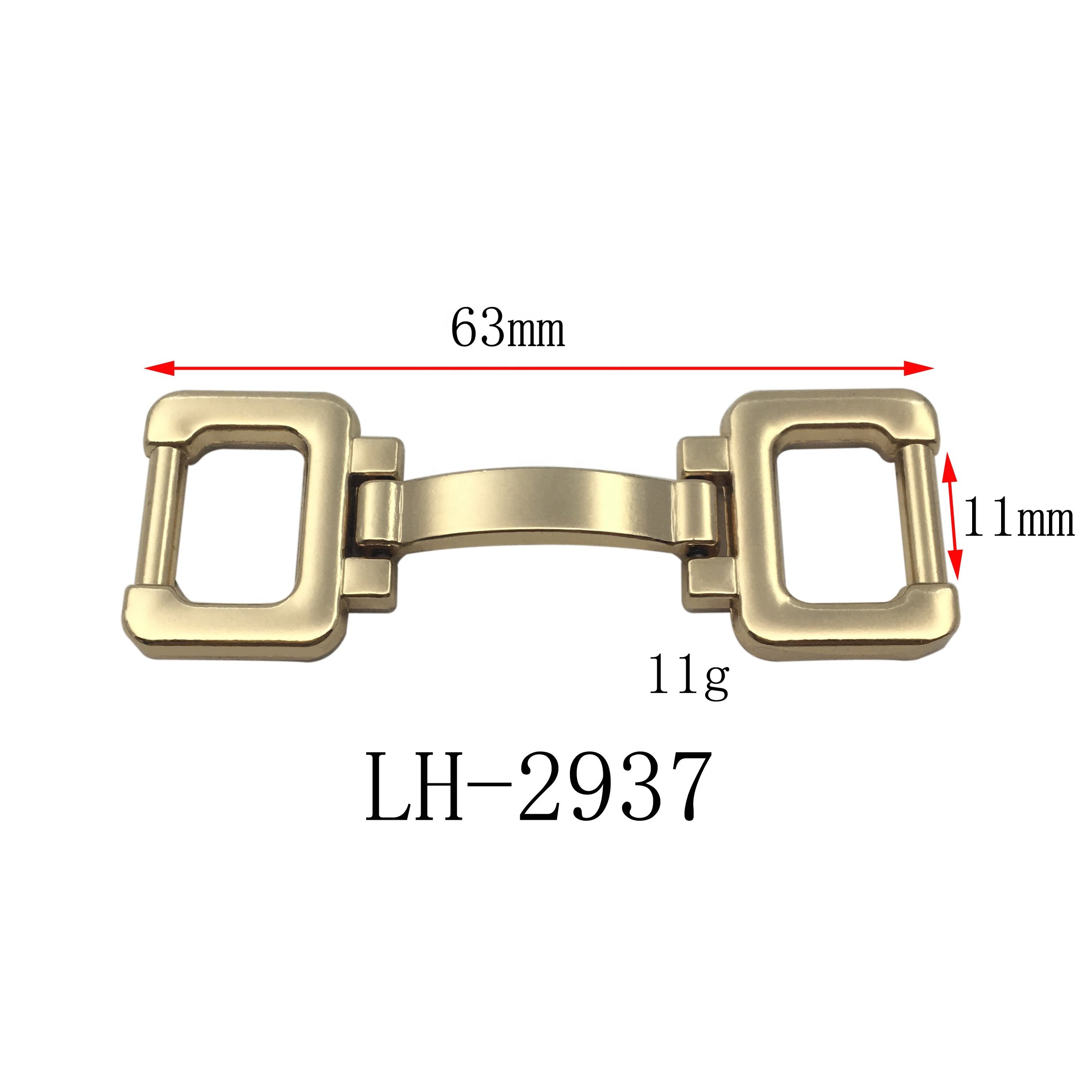 Custom shoe buckle metal hardware shoes accessories/metal accessories for shoes/decorative man shoe buckle chain for man shoes