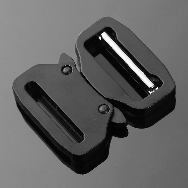 Custom Low MOQ Metal Belt Buckle Logo High Quality Stainless Steel Side Quick Release Metal Belt Buckles