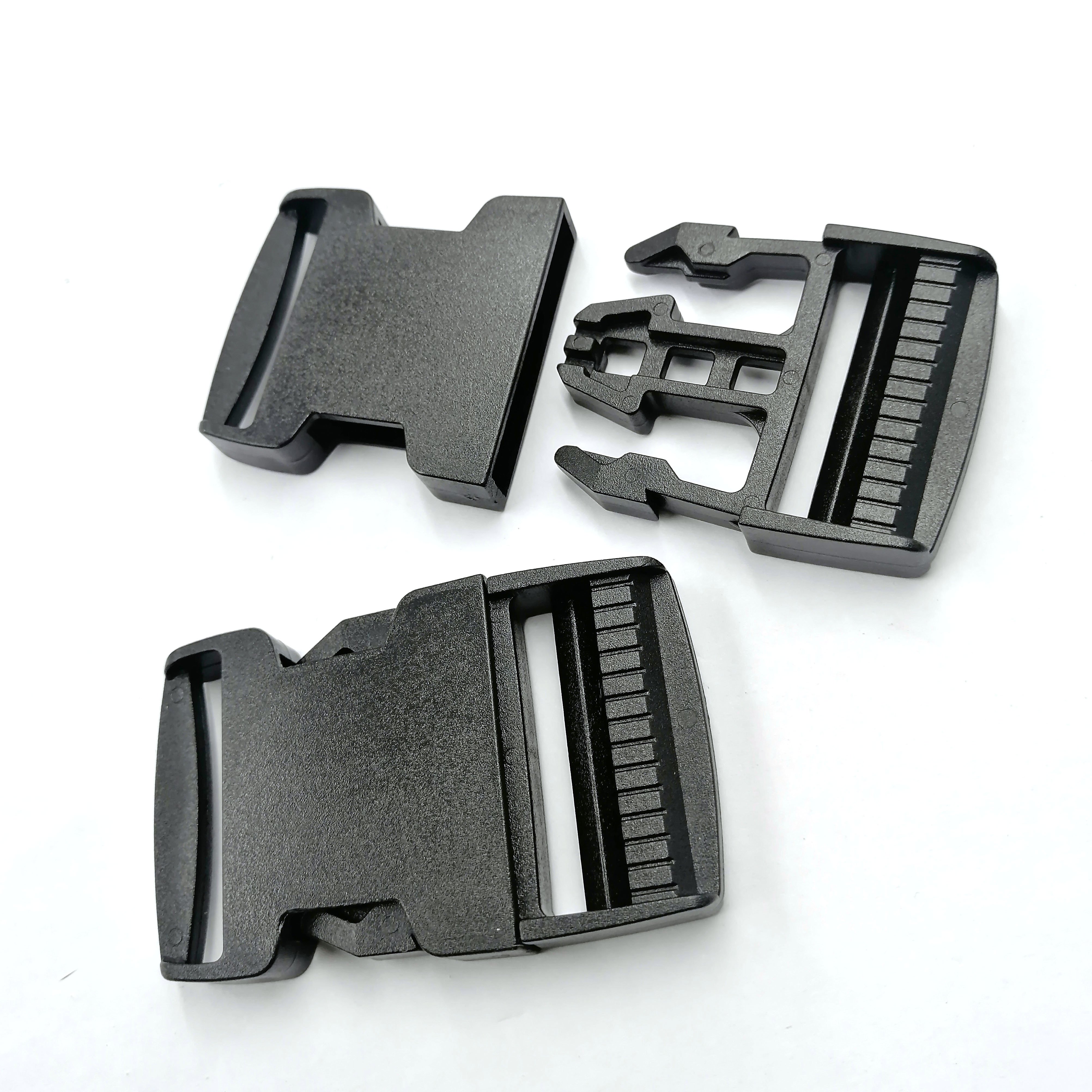 KAM Adjustable Strap Buckles Heavy Duty Tactical Backpack Buckles Plastic Clasp Side Release Buckle