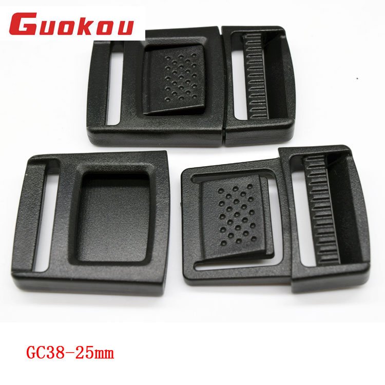 GC38 20mm plastic side quick release cam buckle for backpacks