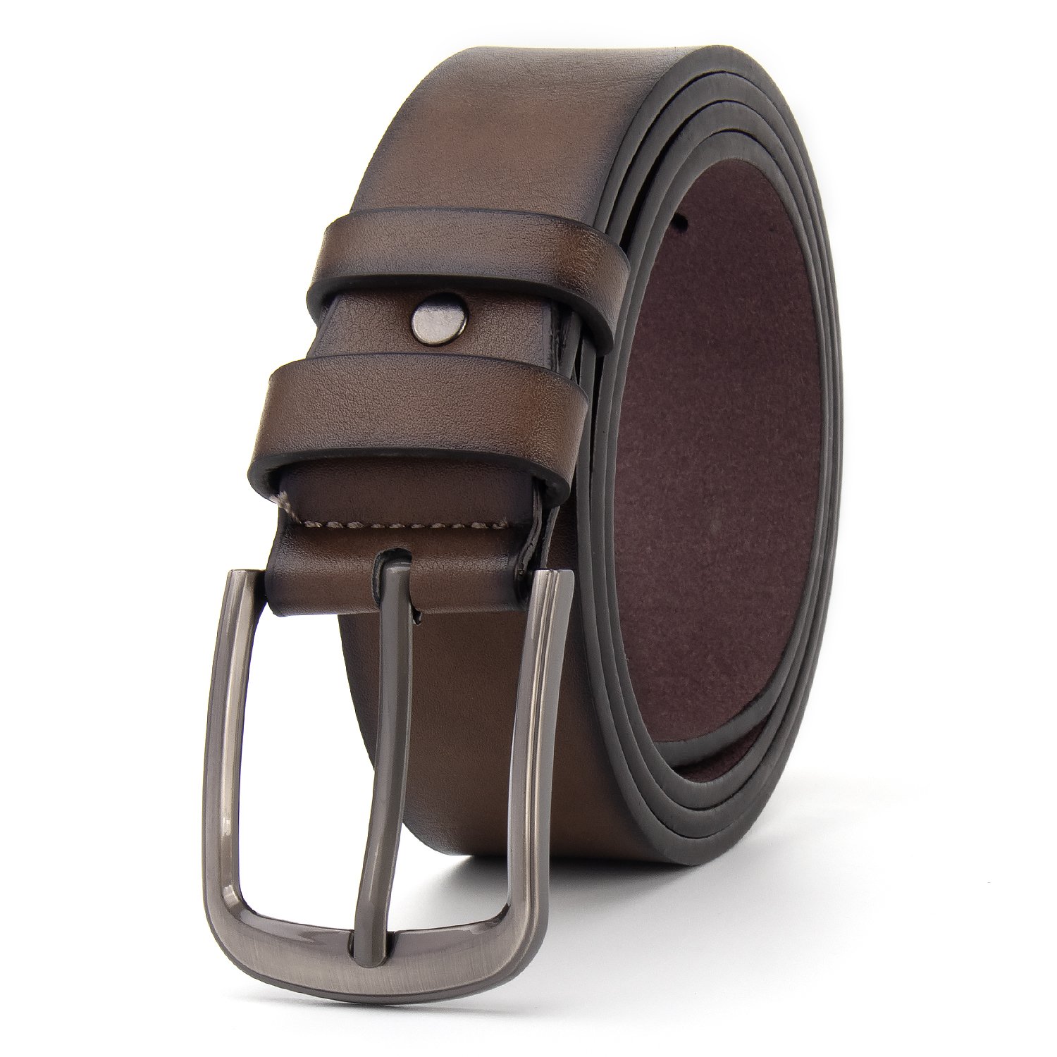 Customized factory leather belt men's pin buckle TPU material belts Quickly adjust men belt