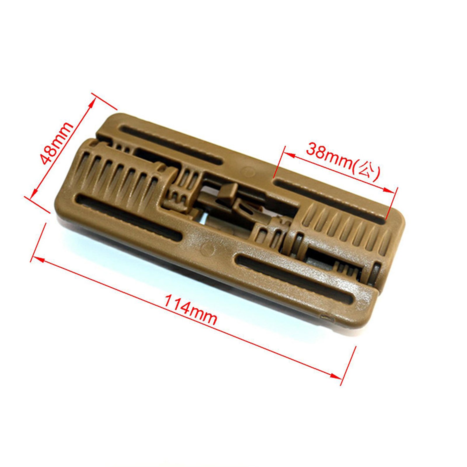 Outdoor Molle Tactical Quick Release Buckle POM Plastic Buckles for Belts and Men's Tactical Vest