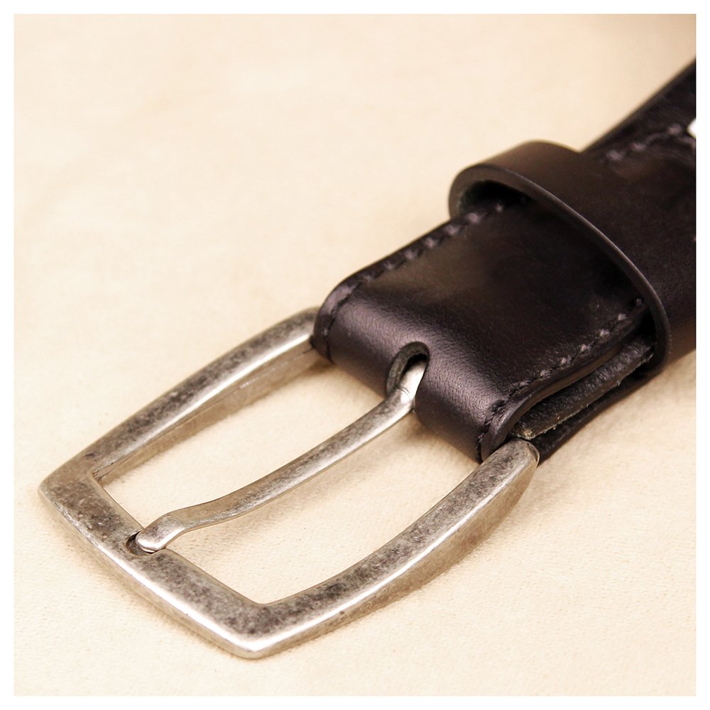 genuine cow leather belts for men adjustable pin buckle belt for men