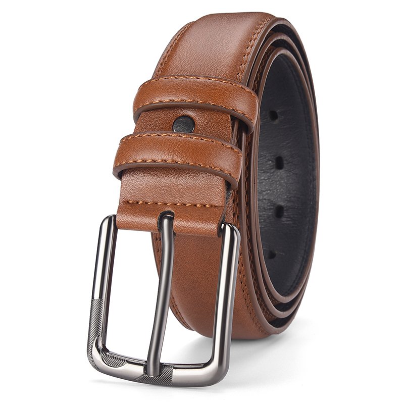 Wenzhou factory manufacturing belt men's belts hot selling PU leather belt alloy buckle manufacturer