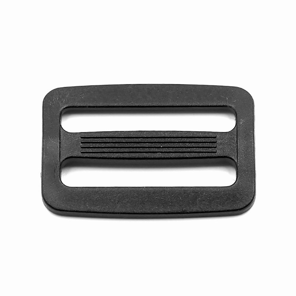 20mm-50mmPlastic Black Webbing Adjustment buckle Curve Slider Tri-Glide Adjust Buckles Camping Sport Backpack Straps Accessories