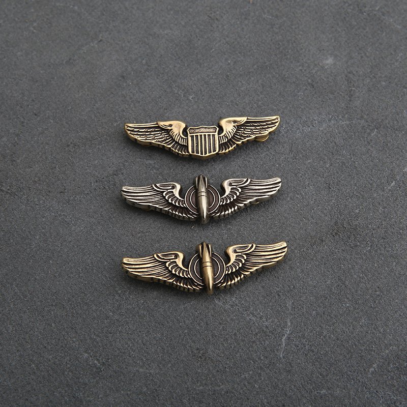 Vintage Emblem Decorative Buckles Handcrafted Accessories made from Pure Brass Nickel Silver Wallets DIY Bag Parts Accessories
