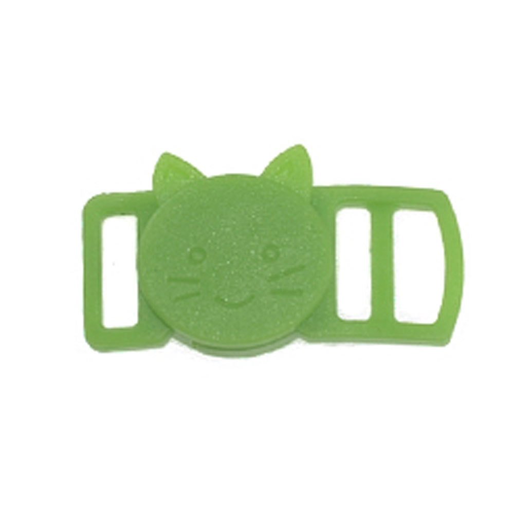 Adjustable 10mm Cat Head Shaped Plastic Buckles for Leather Belts Backpack Strap Bags Cat Dog Collar Accessories