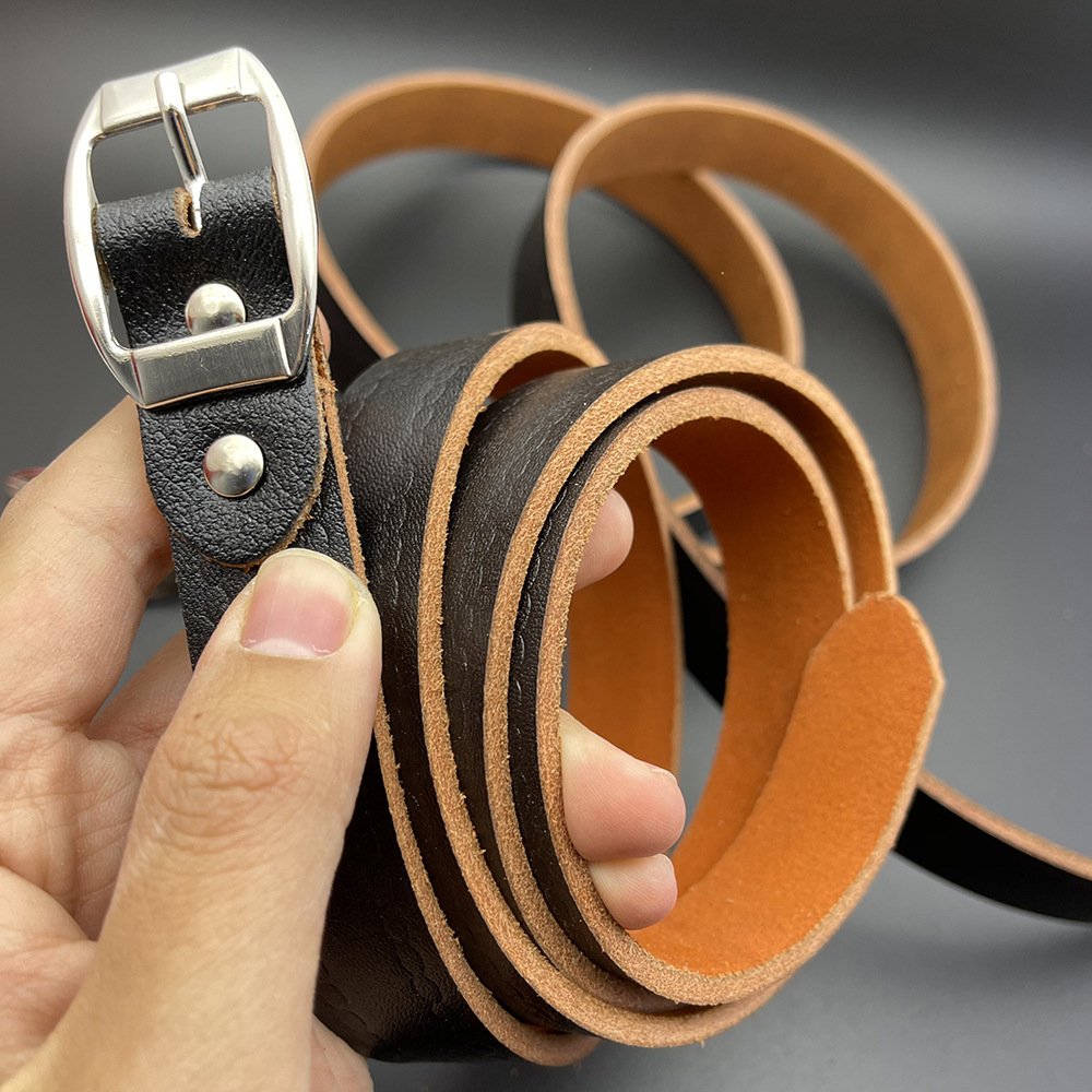Ladies Leather Leather Belt Buckle For Women Casual Simple Wild Fashion Jeans Corset Female Belt