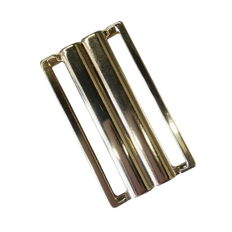 Eco-Friendly Oeko-Tex Quality Swimwear Buckle Sea Water Resistance Silver Gold Zinc Alloy Bra Front Closure Decorative Buckle