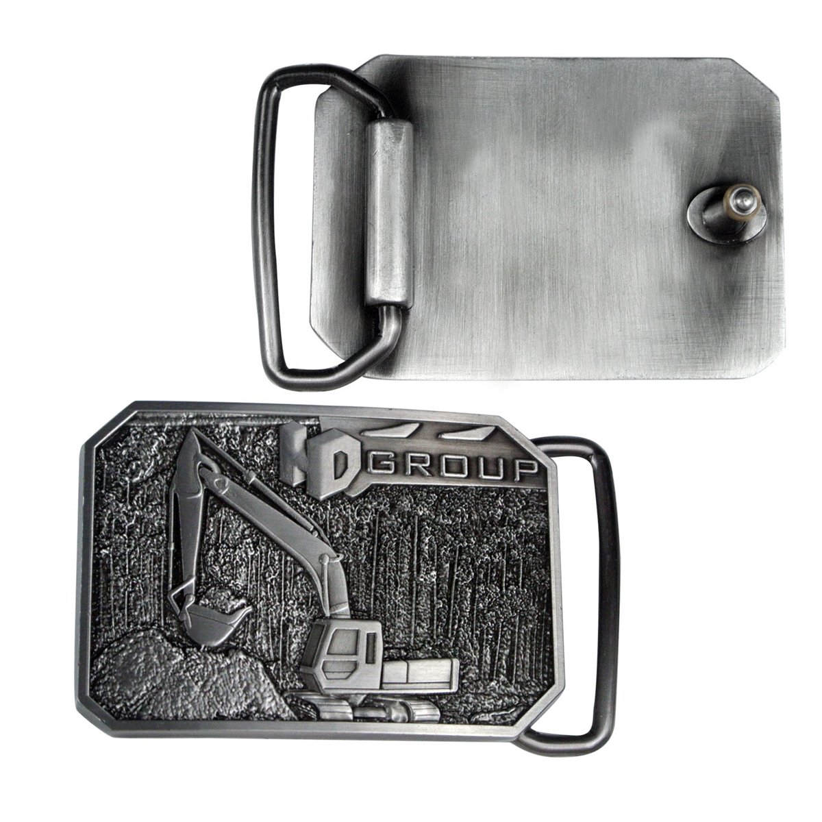 Custom Made Design Your Own Round Metal Men Belt metal Buckle With Carving Logo