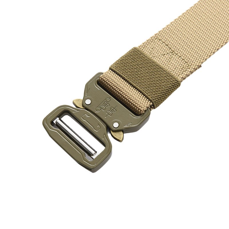 Nylon Camouflage Quick Release Metal Buckle Cinturon Tactico Negros Duty Belt Men Nylon Web Work Tactical Belt with Cobra Buckle