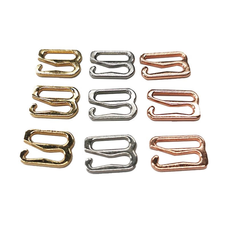 Wholesale Metal Slider Tri Glide Buckle Adjust 9 Shape Bra Strap Buckle
