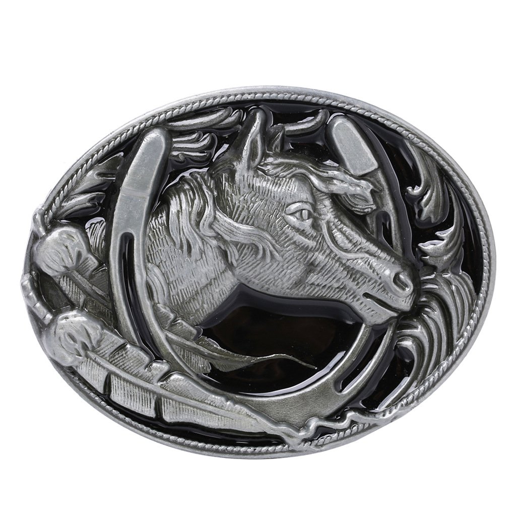 Classic Fashion Metal Belt Buckle Metal Custom Belt Buckles Western Cowboy Belt Buckles for Men