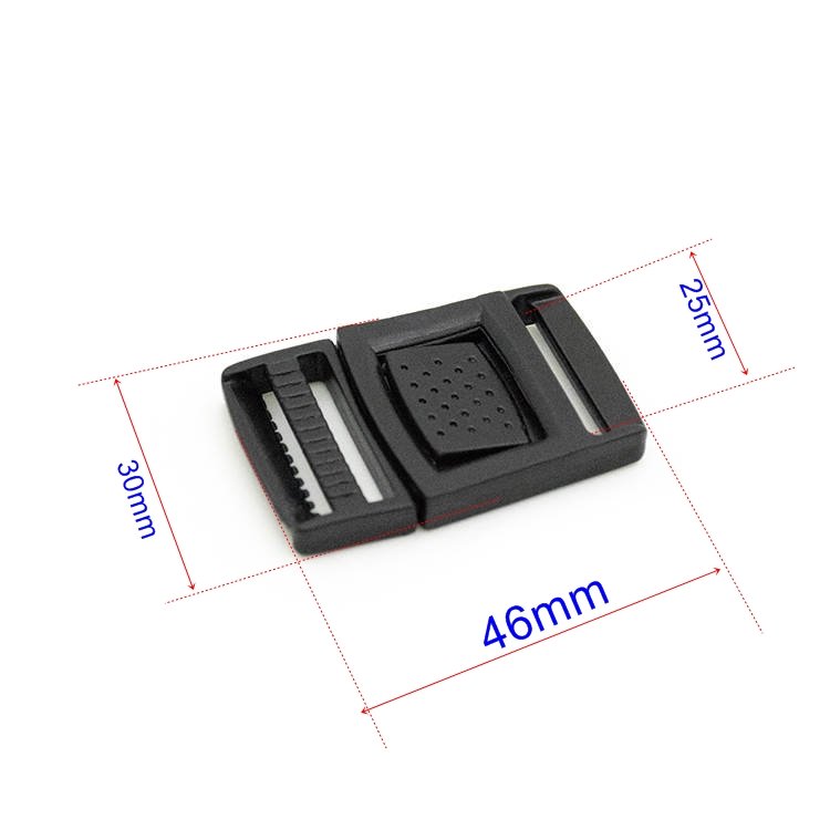 Factory Price White Plastic Center Release Buckle Bag Buckle Center Push Buckle 10mm 16mm 20mm 25mm