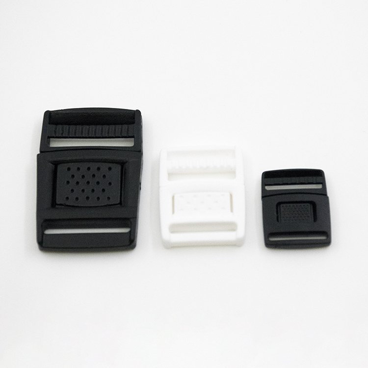 Factory Price White Plastic Center Release Buckle Bag Buckle Center Push Buckle 10mm 16mm 20mm 25mm