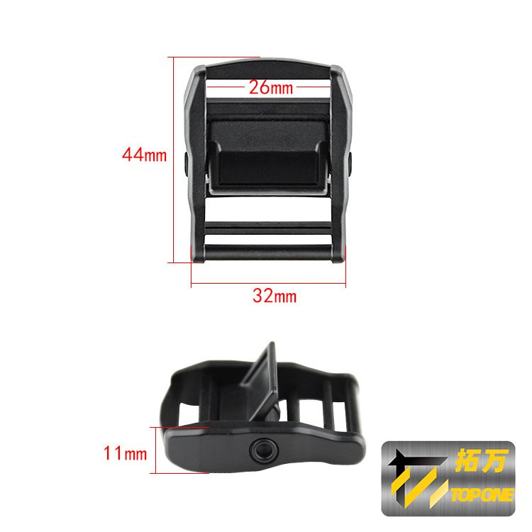 1 Inch Metal Cam Lock Sturdy Cargo Bending Safety Fixing Buckle For Suitcase