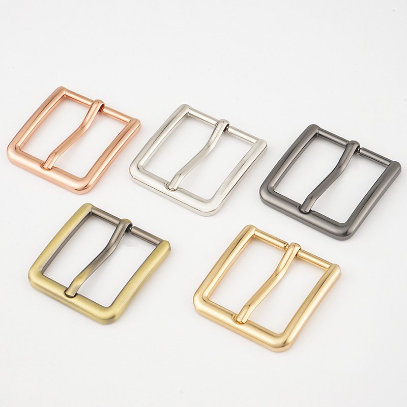 Wholesale 3/4" 1 Inch Strap Webbing Pin Buckles Ring 20mm 25mm Assorted Multi-Purpose Metal Pin Buckle for Bags Leather Belt