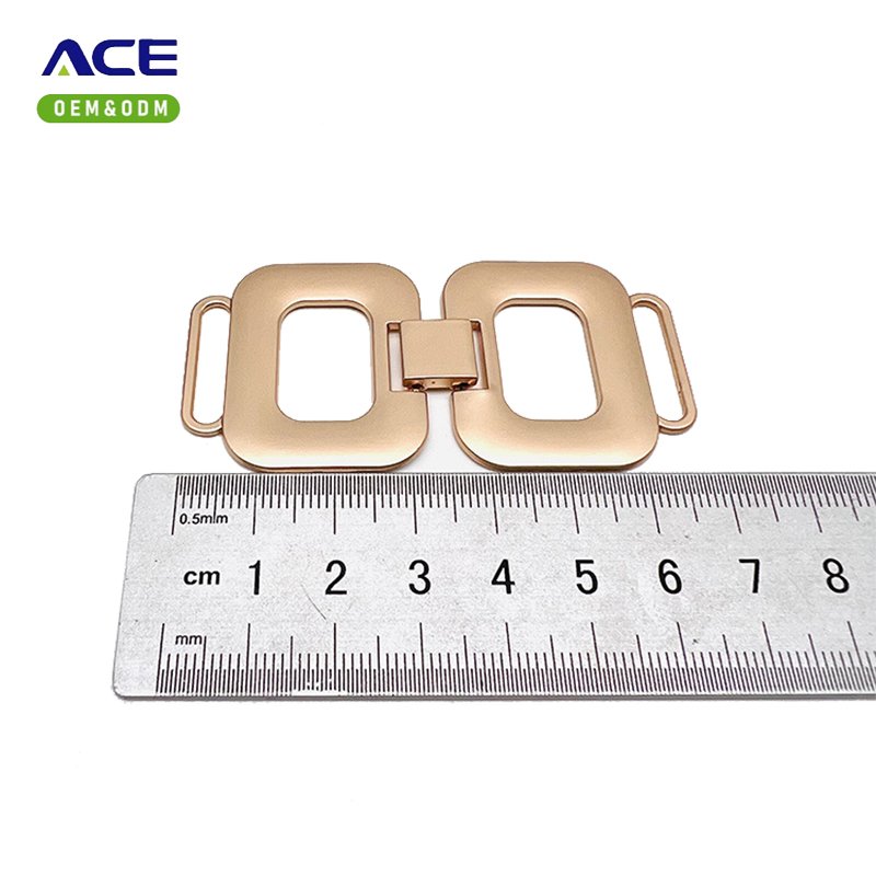 2023 Popular garment parts decoration for man's women cloth bag shoes belt buckle gold silver metal buckle