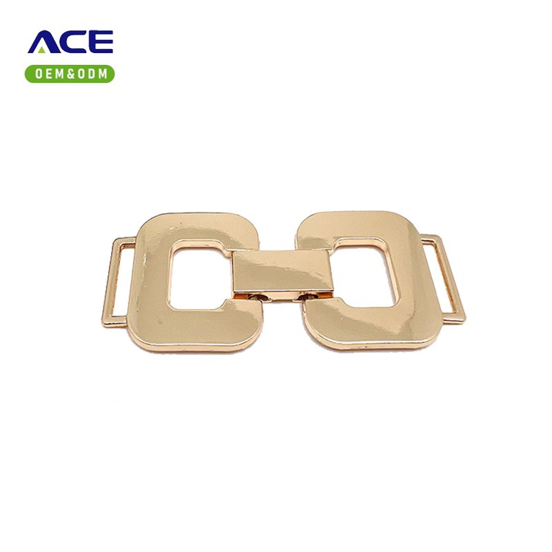 2023 Popular garment parts decoration for man's women cloth bag shoes belt buckle gold silver metal buckle
