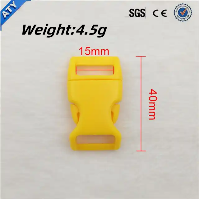 Colored plastic buckle adjustable side release buckle for backpack Luggage accessories