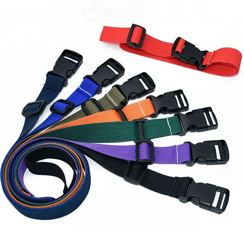 Colored plastic buckle adjustable side release buckle for backpack Luggage accessories