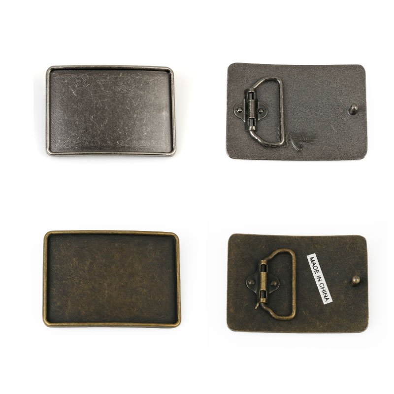 Square Shape Metal Brass Fabric Buckle Women Belt With Fabric Covered Buckle