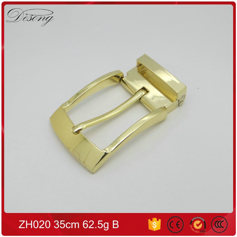 Metal Buckle Manufacturer Customized Brand Logo on Ring 30mm Men Embellished Custom Grip Buckle pin For Belt