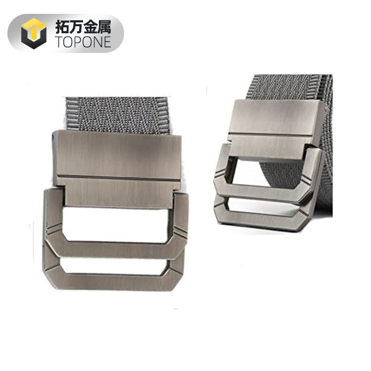 Faddish Equipment Belt Tactical Man Double Ring Buckle Thicken Canvas Belts For Men Belt