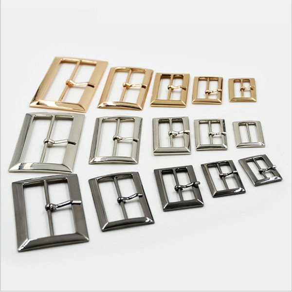 Original factory stock direct sales silver black gold adjustable metal release buckle wholesale