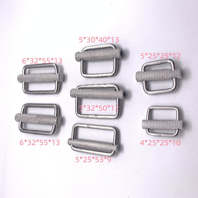Stainless Steel Webbing Belt Buckle Scuba Diving Buckle For Glide Strap