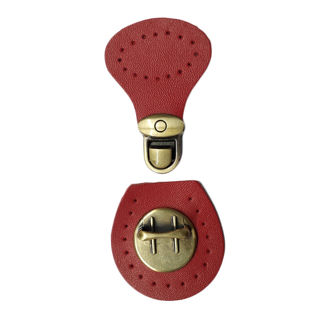 Leather Bag Lock Fashion Handbag Hasp Buckle Women Shoulder Bag Mortise Lock Clasps Closure DIY Hardware Accessories