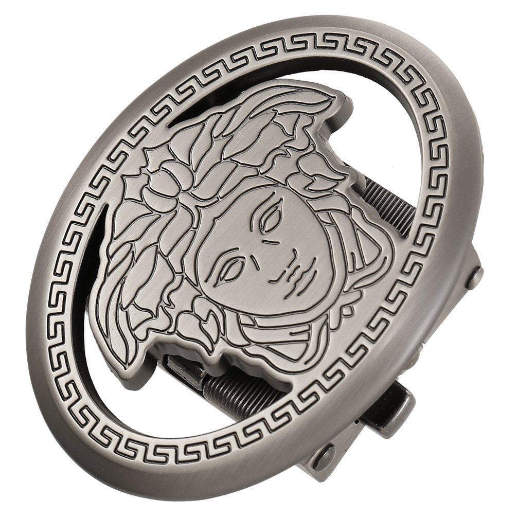 Wholesale Custom Zinc Alloy Belt Buckle lMetal Automatic Buckle For Belt Ratchet Custom Men Genuine Leather buckle