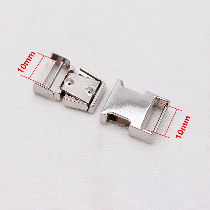 Hot Selling 10-50mm Handbag Hardware Bag Webbing Metal Buckle Backpack Strap Quick Release Buckle