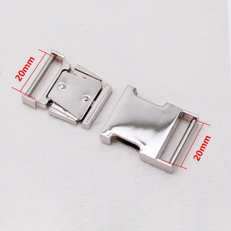 Hot Selling 10-50mm Handbag Hardware Bag Webbing Metal Buckle Backpack Strap Quick Release Buckle