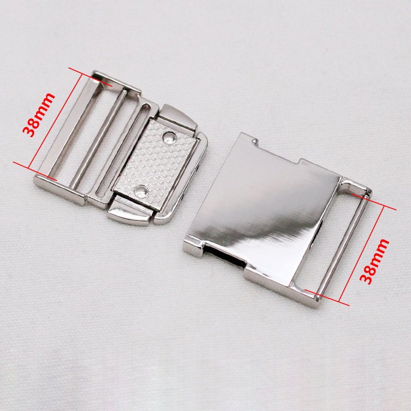 Hot Selling 10-50mm Handbag Hardware Bag Webbing Metal Buckle Backpack Strap Quick Release Buckle