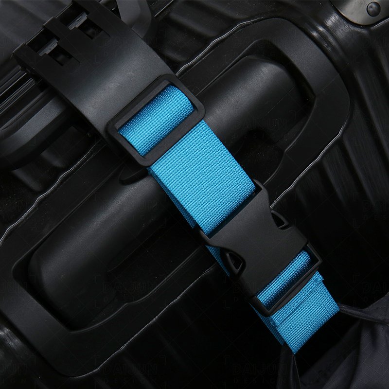 Portable Travel Accessories Nylon Belt Bag Security Parts Suitcase Bag Luggage Strap Cross Strap Baggage Buckle Strap
