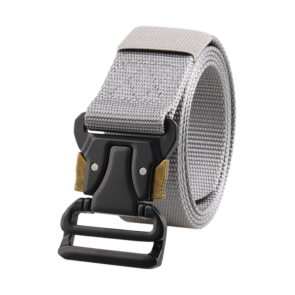 Quick Release Buckle Work Tool Belt black metal buckle Combat Waist tactical Belt
