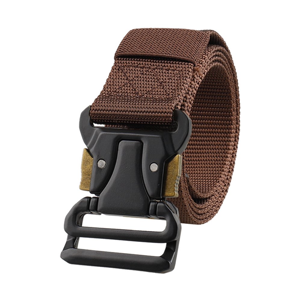 Quick Release Buckle Work Tool Belt black metal buckle Combat Waist tactical Belt