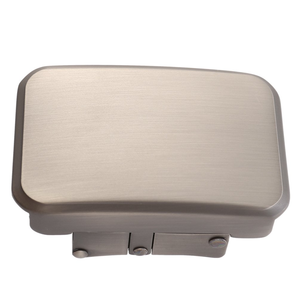 Custom Men's Alloy Automatic Ratchet Belt Buckle for Leather Belt